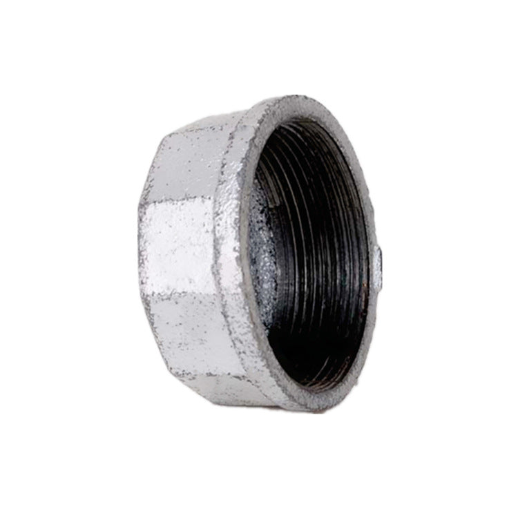 Directly supplied from the manufacturer, 4 minutes, 6 minutes, 1 inch, 2 inches, 50 pipe caps, inner wire plugs, galvanized pipe fittings, malleable steel pipe fittings, iron pipe caps