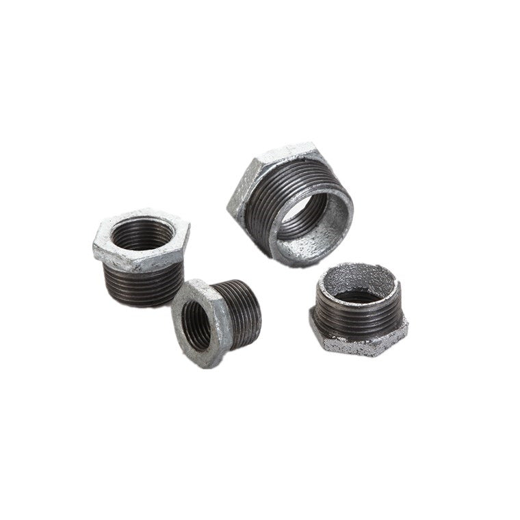 Direct supply from the manufacturer to Malleable Steel pipe fittings, galvanized core fillers, inner and outer wire reducing joints, iron filler cores